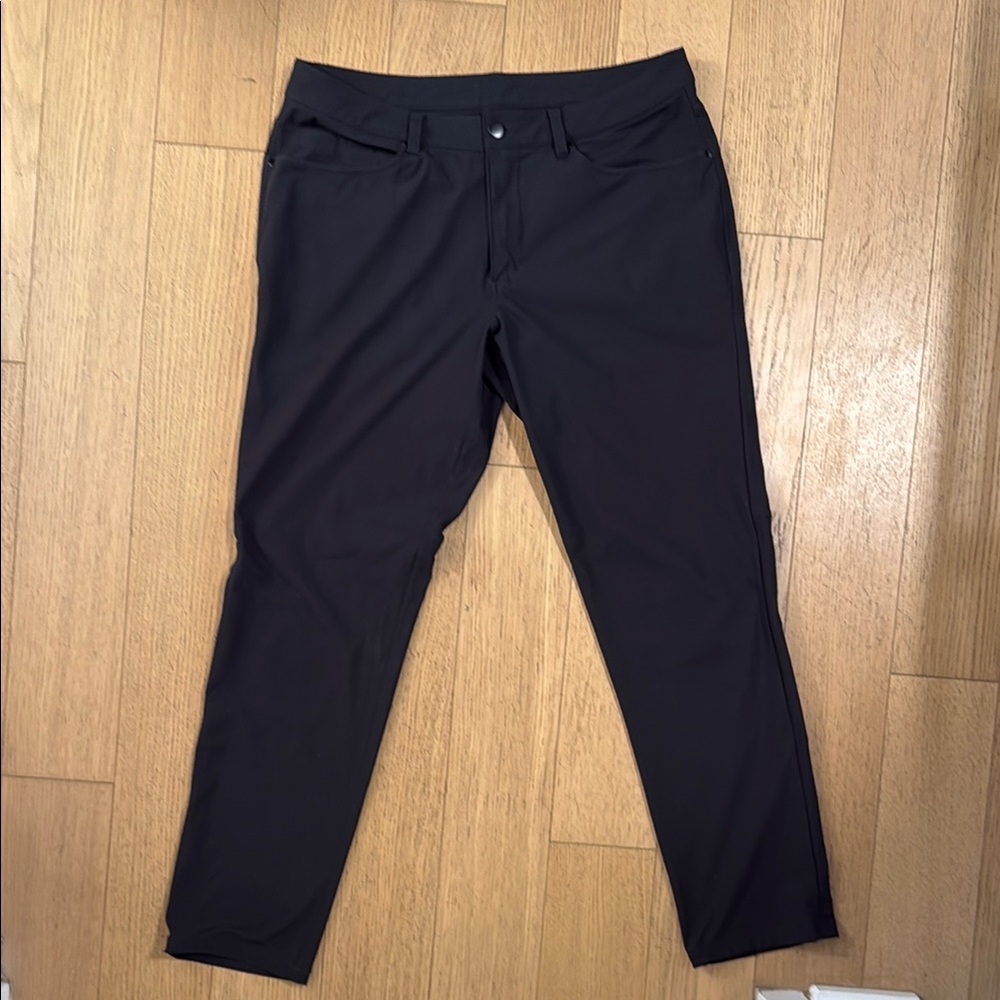 Black Lulu Lemon Slim Fit Pants